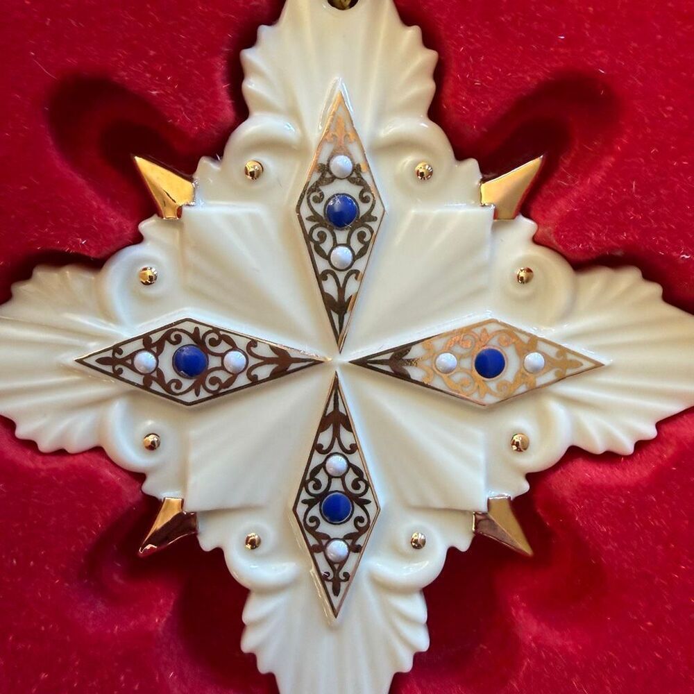 Lenox Jewel Nativity Star of Bethlehem Ornament
